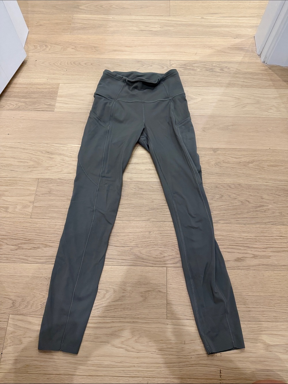 lululemon athletica Dark Gray High-Waist Performance Leggings